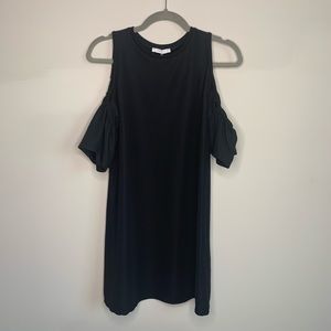 Zara off the shoulder ruffle dress